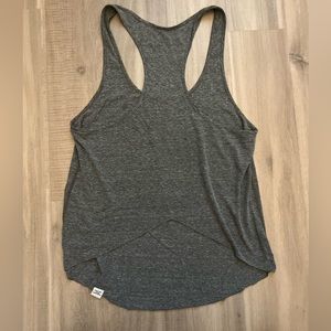 VIMMIA grey knit racerback yoga tank top size M medium